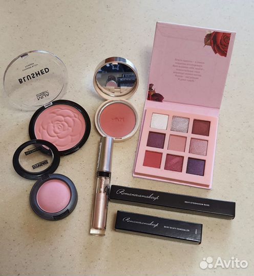 Romanovamakeup база под тени; румяна