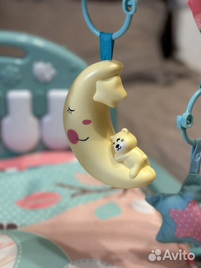 Развивающий коврик baby go с пианино