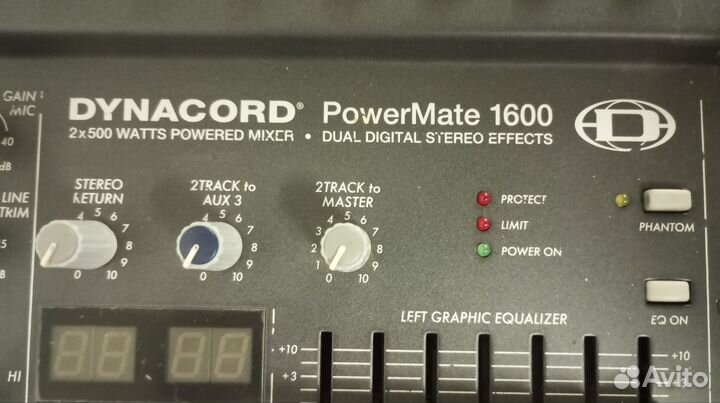 Микшерный пульт dynacord power mate 1600-1