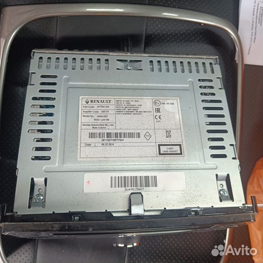 Магнитола для Рено Логан 2 2014