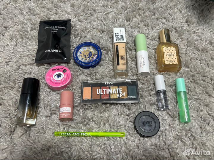 Косметика пакетом: Attar, Chanel, Nyx, Yves Roche