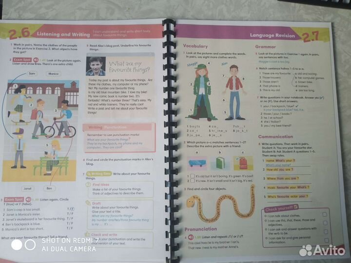 Учебник + рабочая тетрадь Go getter 1