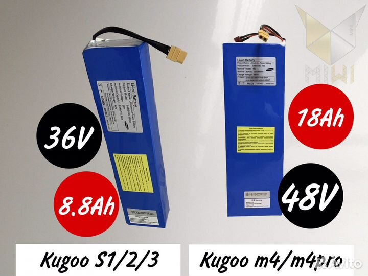 Аккумуляторы Samsung для электросамоката