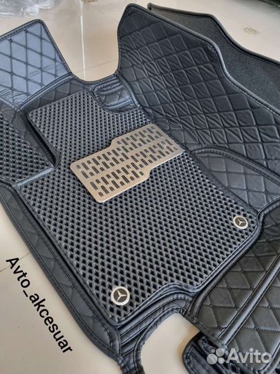 3Д Коврики Mercedes GL W166 X166 + Ева коврики