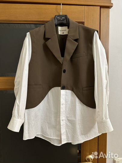 Рубашка-жилетка