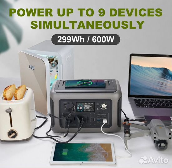 Портативная электростанция allpowers r600
