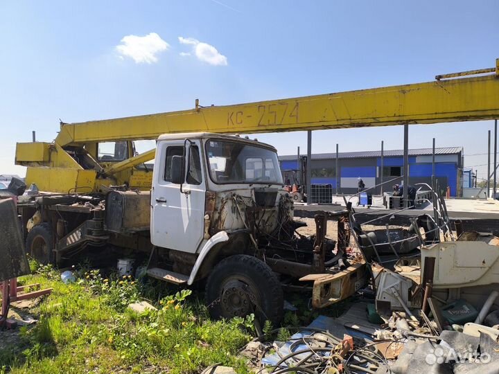 Запчасти кс-2574 с кабиной ЗИЛ-4331