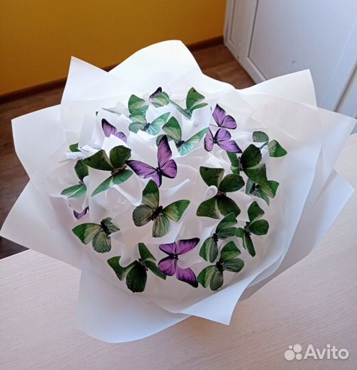 Букет из бабочек