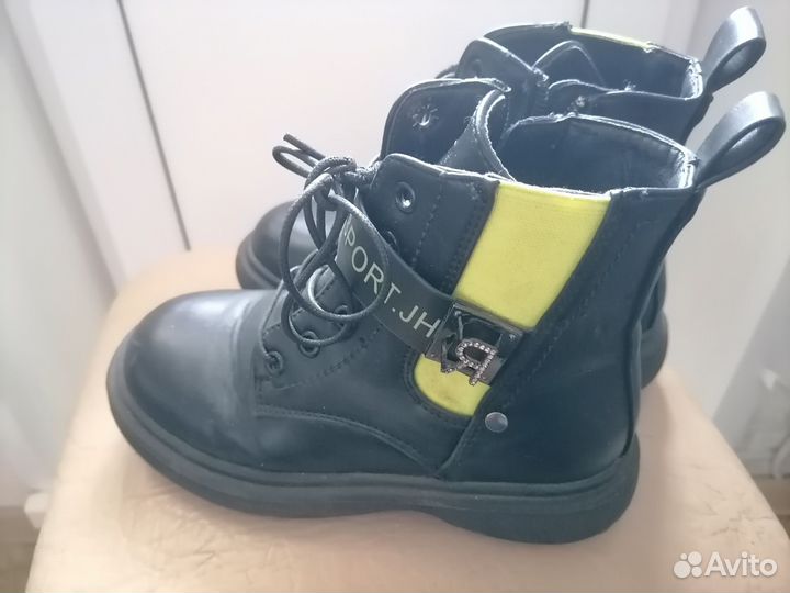 Ботинки демисезонные для девочки 32р