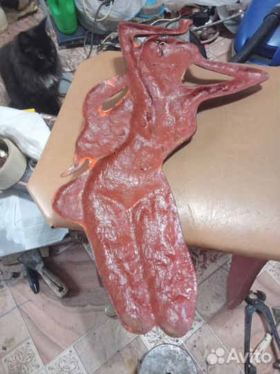 Девушка нигретянка вешать на стену СССР