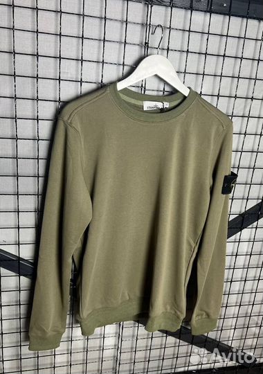 Свитшоты Stone island (черный, хаки, белый)