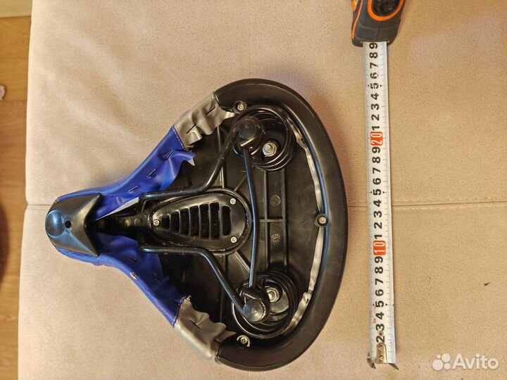 Седло для велосипеда широкое