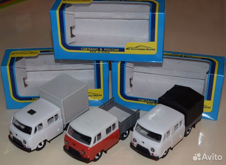 Масштабные модели автомобилей УАЗ