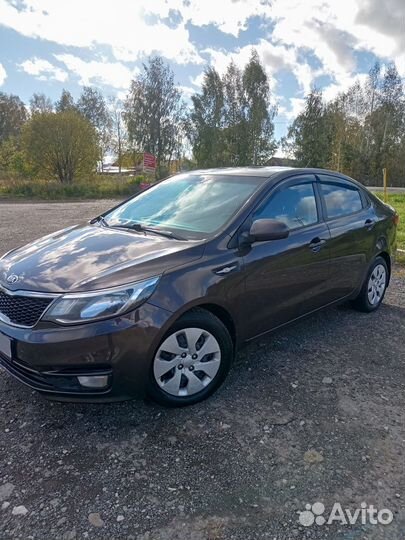 Kia Rio 1.6 МТ, 2016, 132 000 км