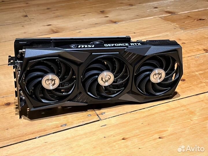 Видеокарта MSI RTX 3060ti gaming X trio