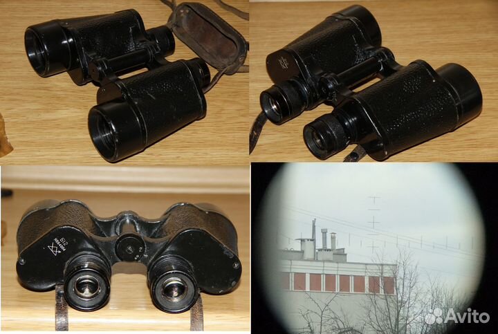 Армейские Б12 12x40 №664964 и Б8х30 №27624 -сетка