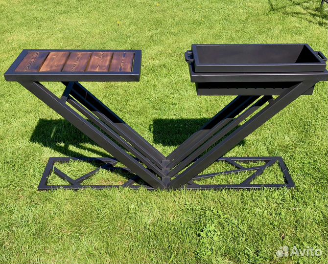 Мангал новый в стиле лофт