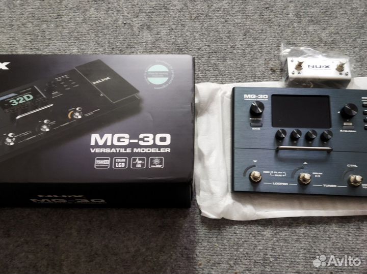 Гитарный процессор nux mg-30