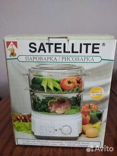 Новая пароварка/рисоварка Satellite