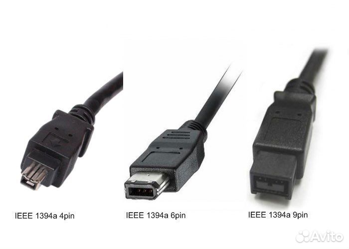 FireWire кабели переходники контроллер iEEE1394
