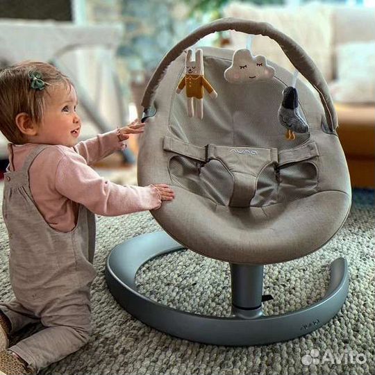 Шезлонг nuna leaf grow новые