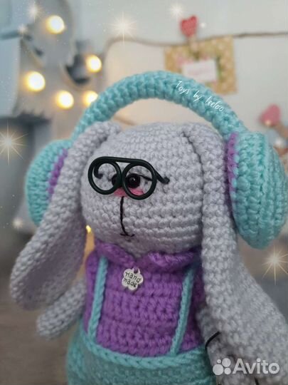 Пара котиков/зайчиков, игрушка ручной работы