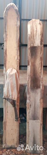 Лыжи охотничьи в камусе