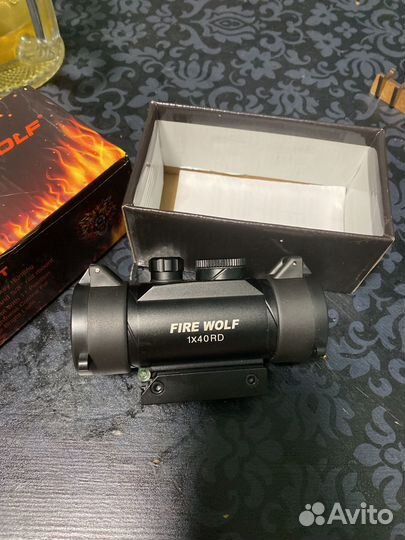 Оптический прицел с лазером