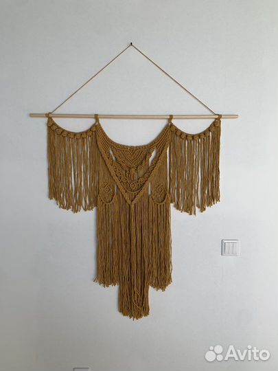 Макраме панно