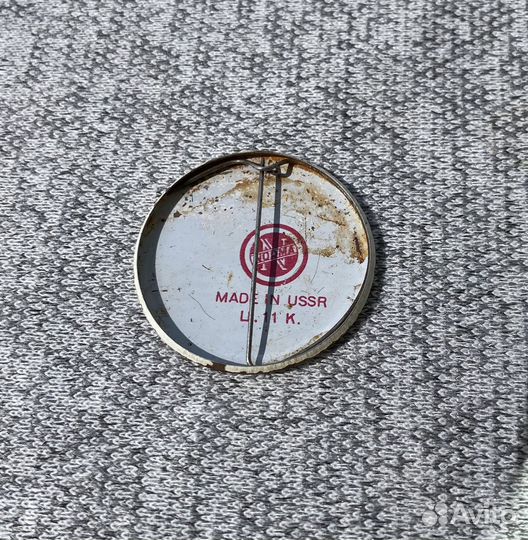 Значок времен СССР - Якорь - Корабль. Море