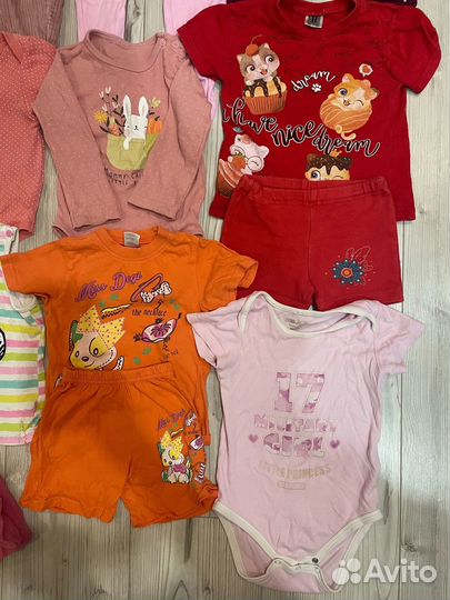 Детская одежда вещи пакетом на девочку