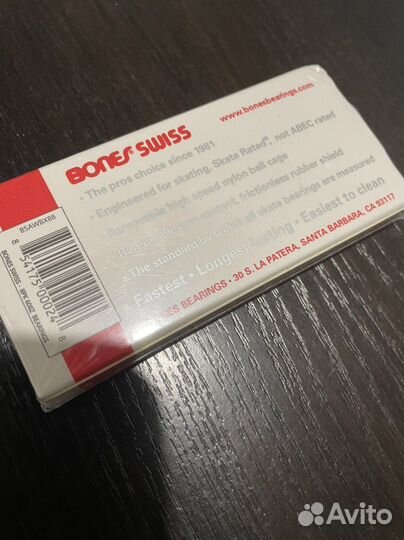 Подшипники Bones swiss для скейтборда/лонгборда