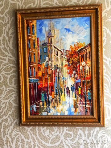 Картина маслом на холсте