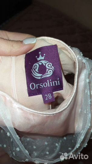 Платье для девочки Orsolini, на 5-6-7 лет