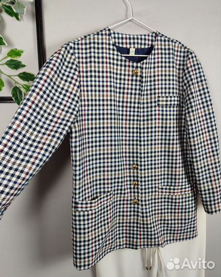 Женский винтажный жакет Финляндия р.44/46