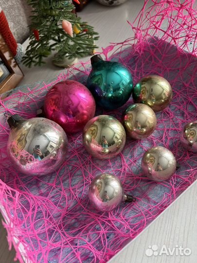 Елочные игрушки СССР