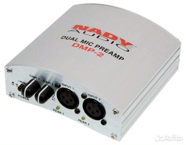 Микрофонный преамп Nady Dual mic DMP-2