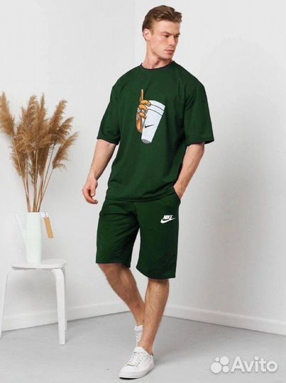 Спортивный костюм Nike футболка и шорты стаканчик