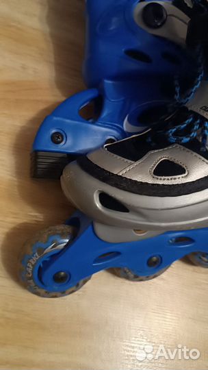 Роликовые коньки детские раздвижные