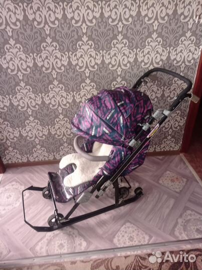 Коляска санки