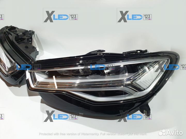 Фара левая Audi a6c7 a6 c7 Fulled рестайлинг