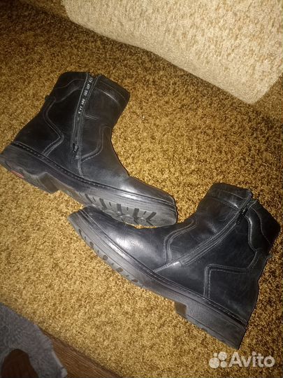 Сапоги мужские зимние 41 размер бу