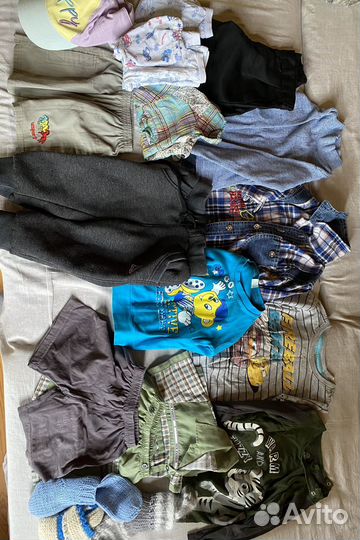 Одежда для мальчика пакетом 80 86