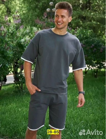 Костюм шорты и футболка
