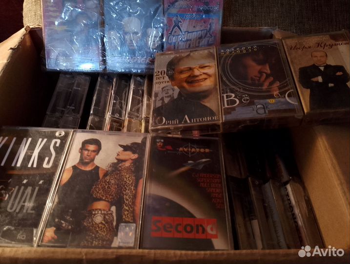 Эстрада 1990-2000х. 3 Кассеты