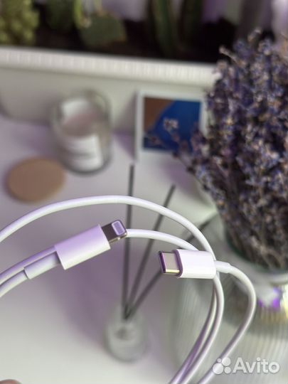 Кабель apple Lightning to USB-C (1м)