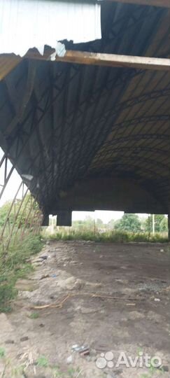 Арочный ангар бу