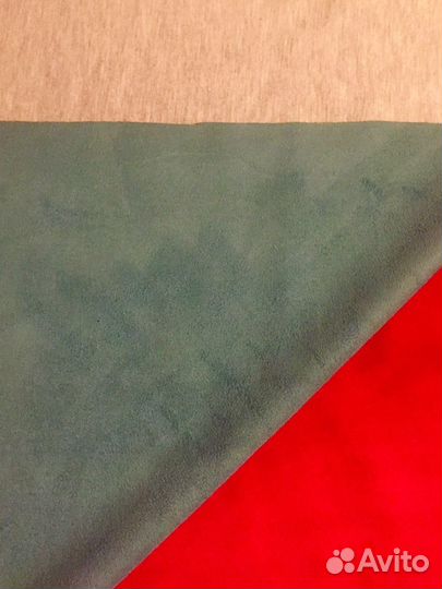 Ткань замша искусственная велюр вельвет метражом