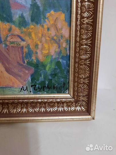 Картина маслом на холсте. Заслуженный художник