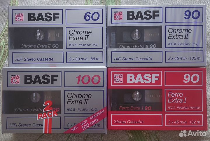 Аудиокассеты basf